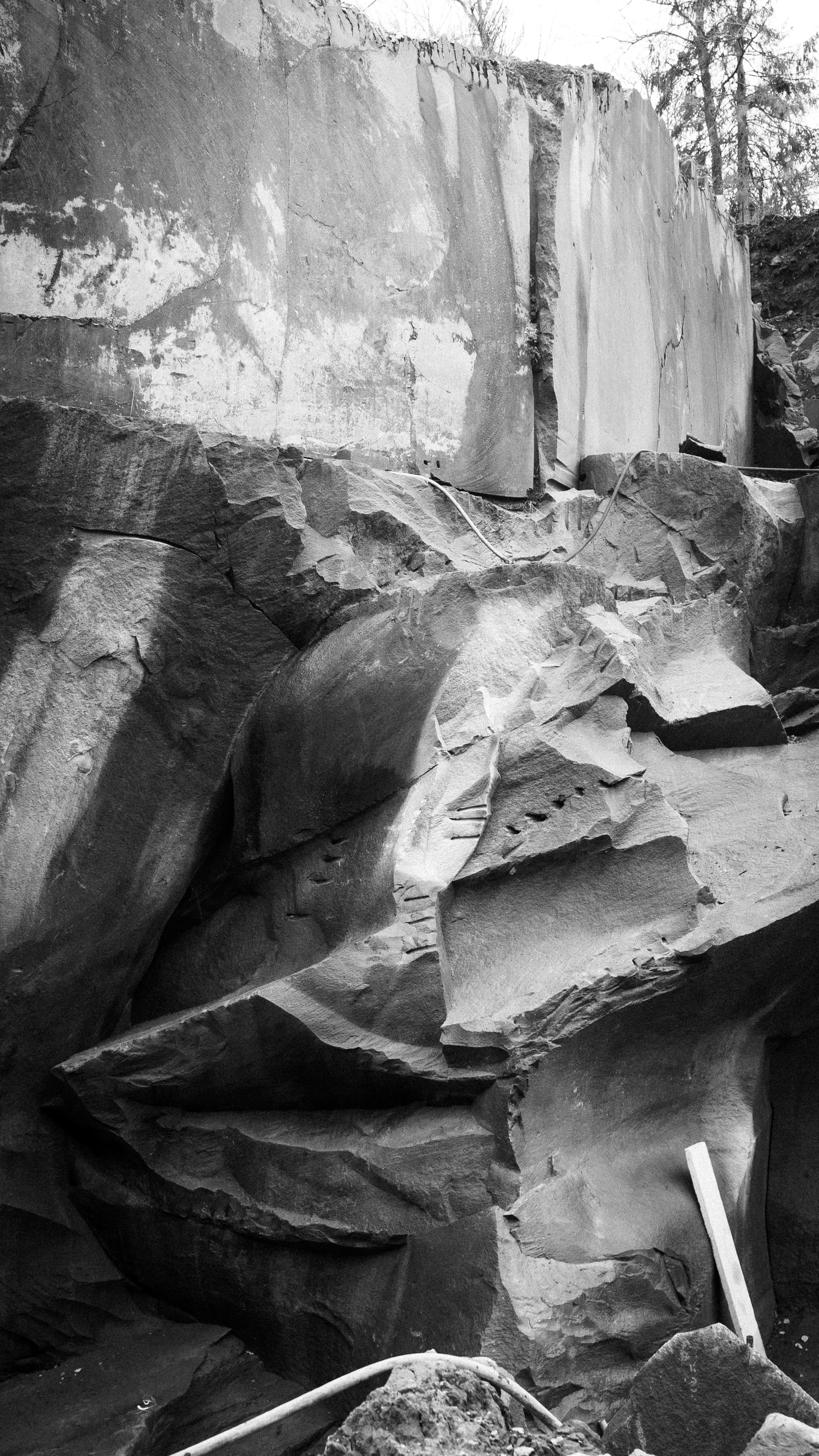 Carrière de trachyandésite